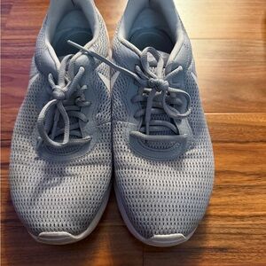 Nike Light Gray Mesh Training Sneakers